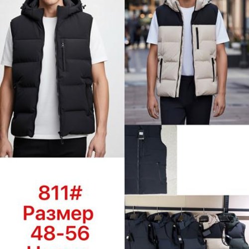 Жилетка Lina (48-56) 811 blue (деми) Lina 811 blue