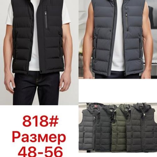 Жилетка Lina (48-56) 818 khaki (деми) Lina 818 khaki