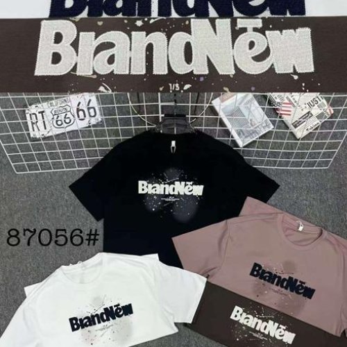 Футболка Lina (M-3XL) 87056 black (лето) Lina 87056 black