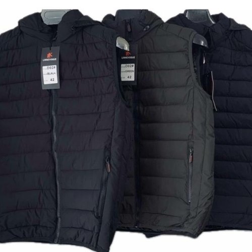 Жилетка Lina (38-46) D02 black (деми) Lina D02 black
