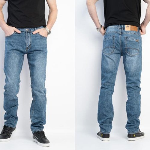 Джинсы Maxim Jeans (29-38) 6691 l.blue (деми) Maxim Jeans 6691 l.blue