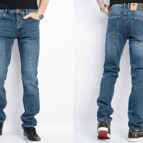 Джинсы Maxim Jeans (30-40) 6692 blue (деми) Maxim Jeans 6692 blue