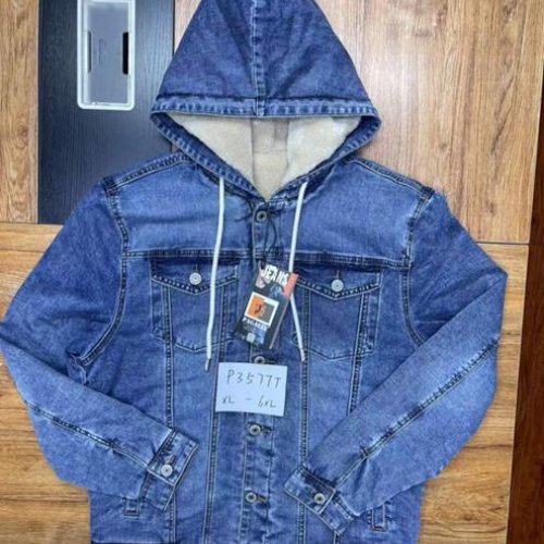 Куртка Maxim Jeans (XL-6XL) 3577 blue (деми) Maxim Jeans 3577 blue