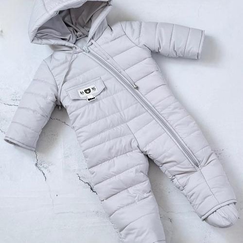 Комбинезон Moda school (68-70) 8467 l.grey (деми) Moda school 8467 l.grey