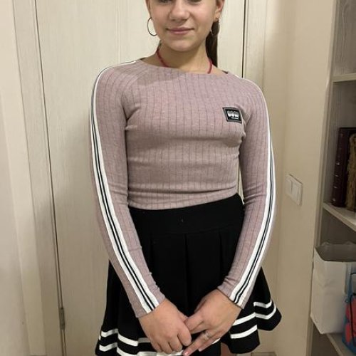 Свитер Moda school (152-164) M415 powder (деми) Moda school M415 powder