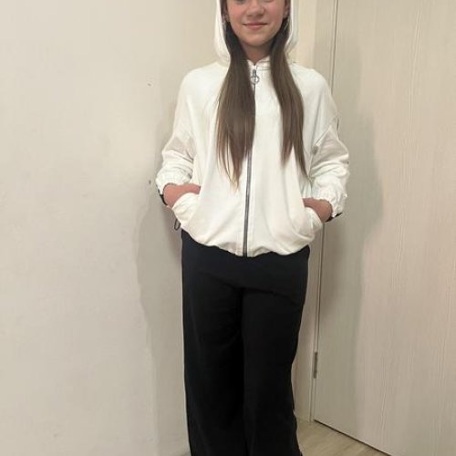 Костюм спорт Moda school (140-158) M420 white (деми) Moda school M420 white