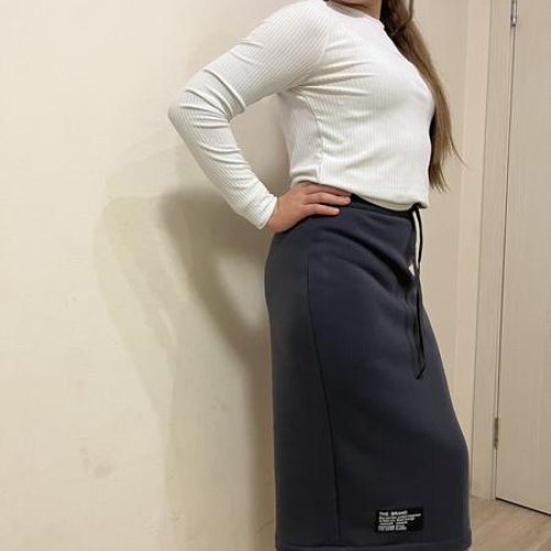 Юбка Moda school (one size) M422 d.grey (деми) Moda school M422 d.grey