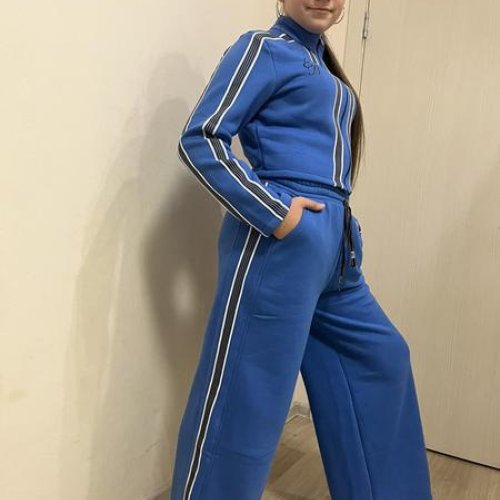 Костюм спорт Moda school (134-158) M428 blue (деми) Moda school M428 blue