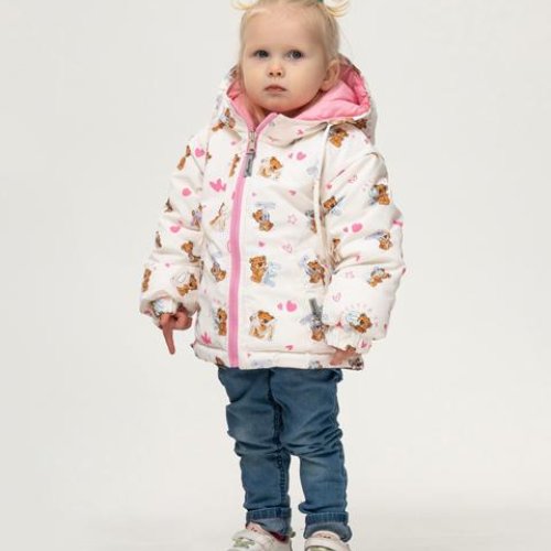 Куртка Moda school (98-110) M440 white (деми) Moda school M440 white