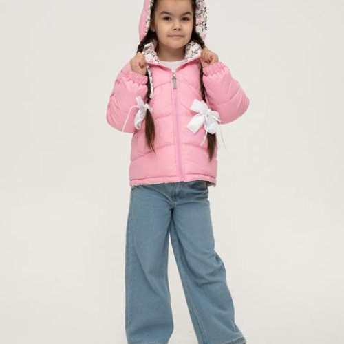 Куртка Moda school (116-134) M444 pink (деми) Moda school M444 pink