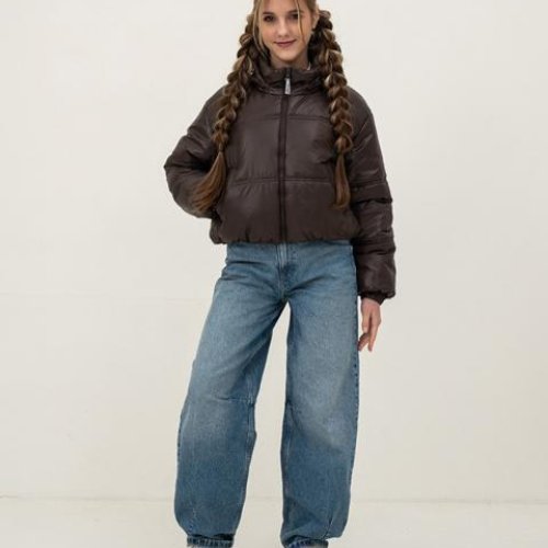 Куртка Moda school (140-164) M454 brown (деми) Moda school M454 brown