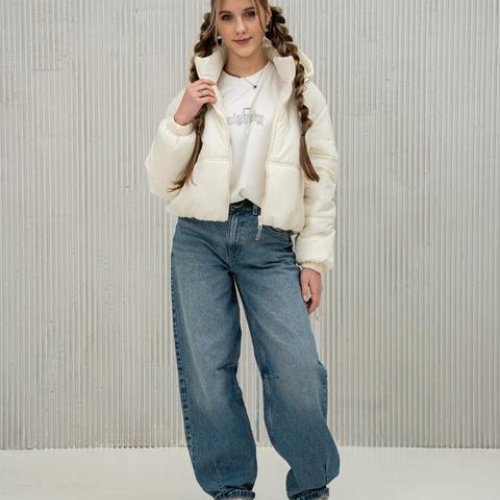 Куртка Moda school (140-164) M455 milk (деми) Moda school M455 milk