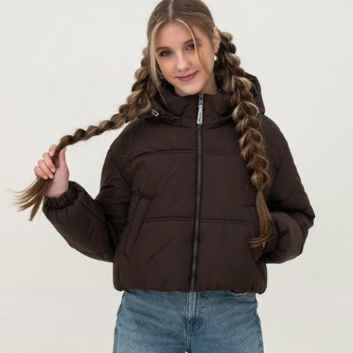 Куртка Moda school (140-164) M456 chocolate (деми) Moda school M456 chocolate