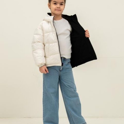 Куртка Moda school (122-146) M459 white (деми) Moda school M459 white