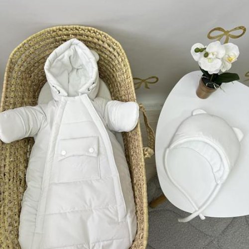 Комбинезон Moda school (0-0.6) M465 white (деми) Moda school M465 white