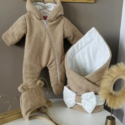 Комбинезон Moda school (0-0.3) M467 beige (деми) Moda school M467 beige