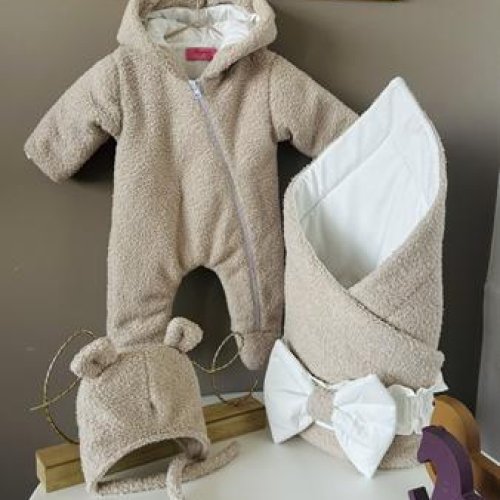 Комбинезон Moda school (0-0.3) M468 beige (деми) Moda school M468 beige