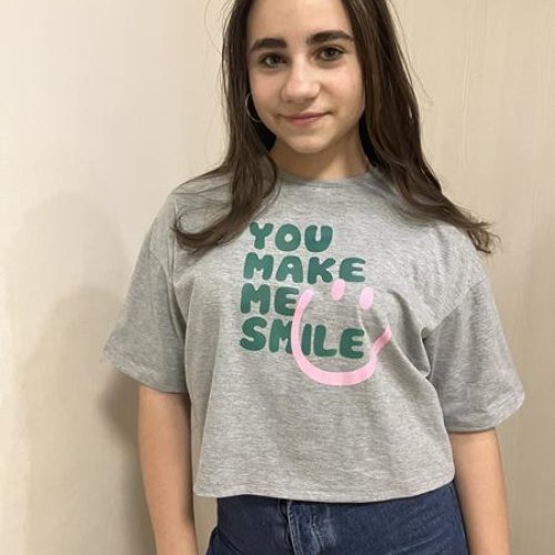 Футболка Moda school (140-164) M484 grey (лето) Moda school M484 grey