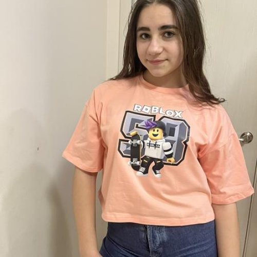 Футболка Moda school (140-164) M486 peach (лето) Moda school M486 peach