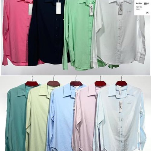 Рубашка BASE (40-48) 259 d.pink (деми) BASE 259 d.pink