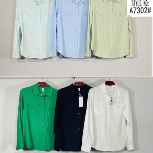 Рубашка BASE (40-48) 7302 d.green (деми) BASE 7302 d.green