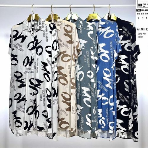 Платье BASE (2XL-6XL) CL8339 white (лето) BASE CL8339 white