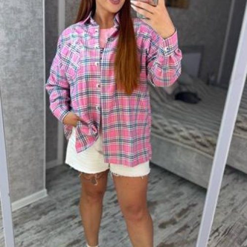 Рубашка Adam&Eva (42-56) 266 pink (деми) Adam&Eva 266 pink