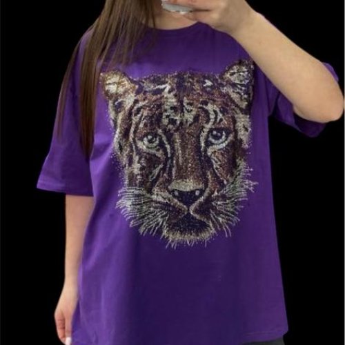 Футболка Elena&Vika (46-48) 25101 purple (лето) Elena&Vika 25101 purple