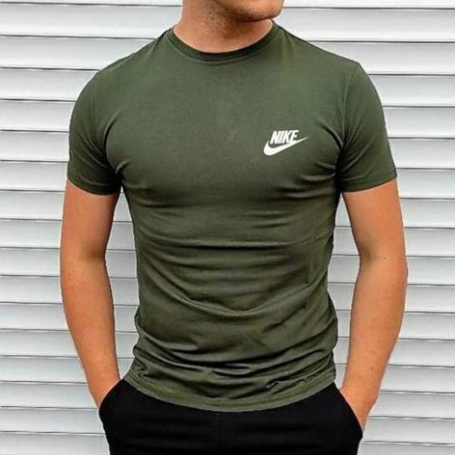 Футболка Sport style (M-2XL) 082 khaki (лето) Sport style 082 khaki