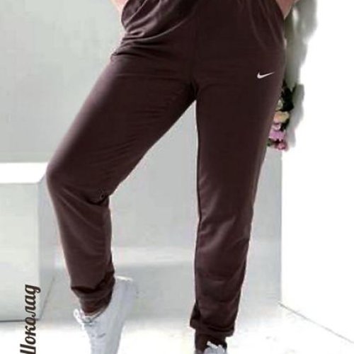 Штаны спорт Sport style (XL-4XL) 100231 brown-old-2 (деми) Sport style 100231 brown-old-2