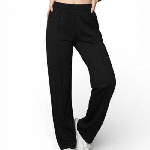 Штаны спорт Sport style (S-XL) 1048 black (деми) Sport style 1048 black