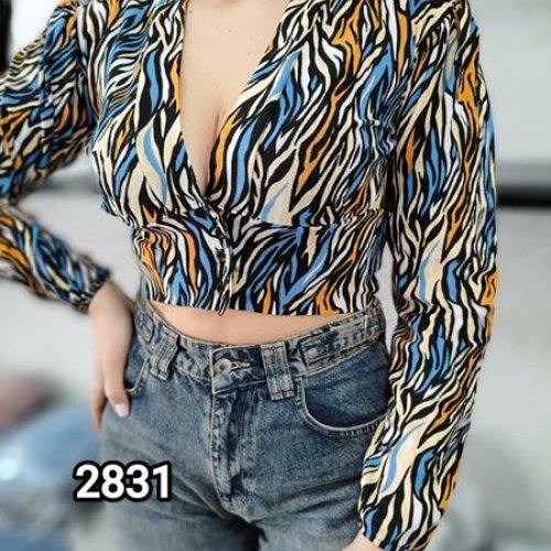 Топ MMC clothes (42-48) 2831 l.blue (деми) MMC clothes 2831 l.blue