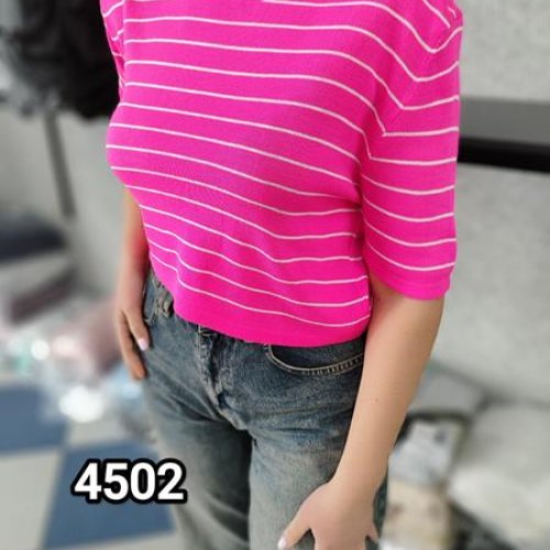 Топ MMC clothes (42-46) 4502 pink (лето) MMC clothes 4502 pink