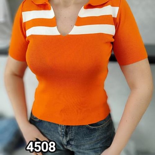 Футболка MMC clothes (42-46) 4508 orange (лето) MMC clothes 4508 orange