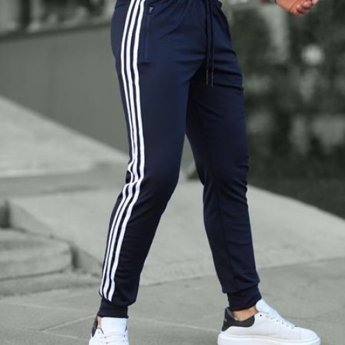 Штаны спорт Hous Of Timur (S-2XL) HT1344 navy (деми) Hous Of Timur HT1344 navy