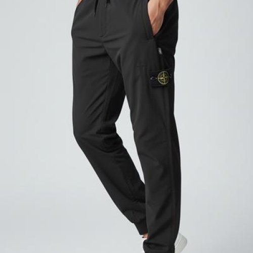 Штаны спорт Hous Of Timur (S-2XL) HT1216 black (деми) Hous Of Timur HT1216 black