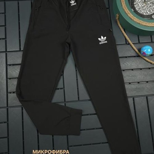 Штаны спорт Hous Of Timur (2XL-6XL) HT1016 black (деми) Hous Of Timur HT1016 black