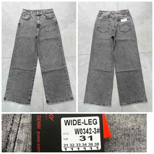 Джинсы Lili (31-38) W0342-3 grey (деми) Lili W0342-3 grey