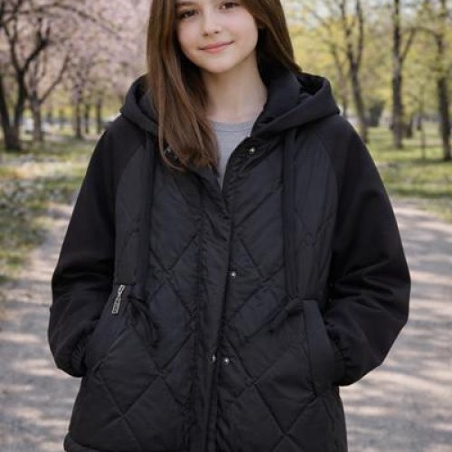 Куртка Major (140-164) AM8822 black (деми) Major AM8822 black