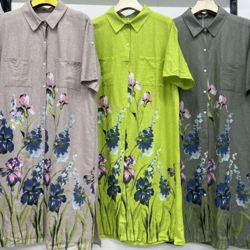 Платье DGMD (3XL-6XL) 10795 beige (лето) DGMD 10795 beige