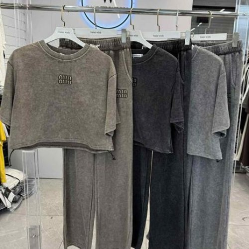 Костюм спорт DGMD (M-XL) 26067-10 grey (деми) DGMD 26067-10 grey