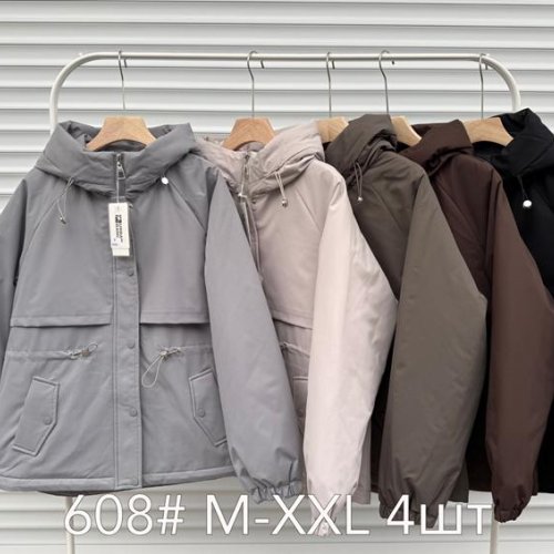 Куртка DGMD (M-2XL) 608 grey (деми) DGMD 608 grey