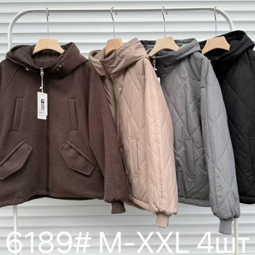 Куртка DGMD (M-2XL) 6189 grey (деми) DGMD 6189 grey