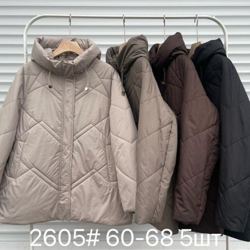 Куртка DGMD (M-2XL) 5516 nude (деми) DGMD 5516 nude