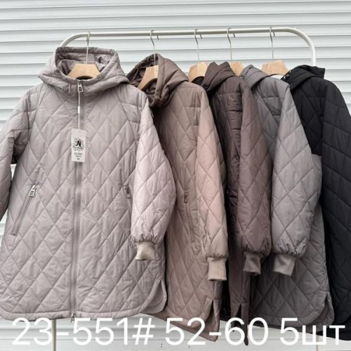 Куртка DGMD (52-60) 23-551 brown (деми) DGMD 23-551 brown