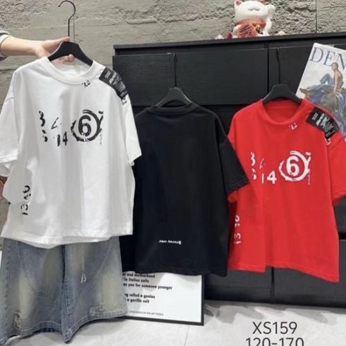 Футболка SunnyTot (120-170) XS159 red (лето) SunnyTot XS159 red