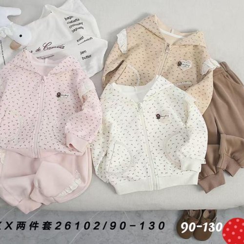 Костюм спорт SunnyTot (90-130) 26102 pink (деми) SunnyTot 26102 pink