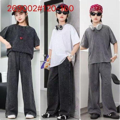 Костюм спорт SunnyTot (120-160) 269002 grey (деми) SunnyTot 269002 grey