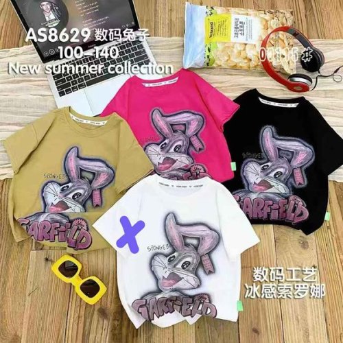 Футболка SunnyTot (100-140) AS8629 pink (лето) SunnyTot AS8629 pink