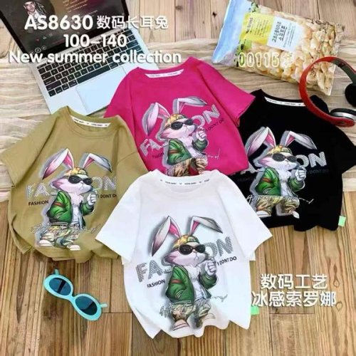 Футболка SunnyTot (100-140) AS8630 pink (лето) SunnyTot AS8630 pink